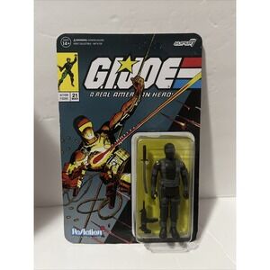 GI Joe - SNAKE EYES (COMIC VERSION) - 3.75" Action Figure - Super 7 ReAction NIP